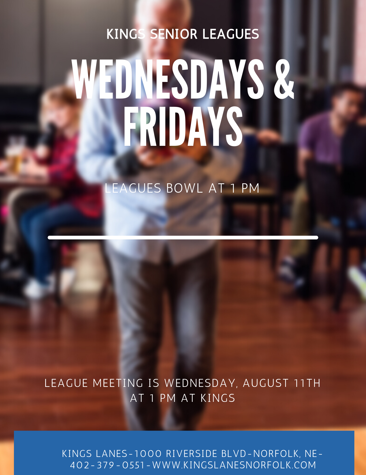 Wednesday senior mixed league leagues